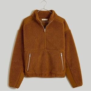 Madewell Brown Sherpa Jacket